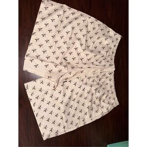 Jeffree Star Mens Beige/Tan Swim Trunks Size Large